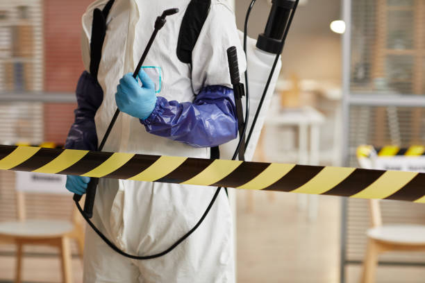 Professional Drug Lab Cleanup technician working in Olivet, MI